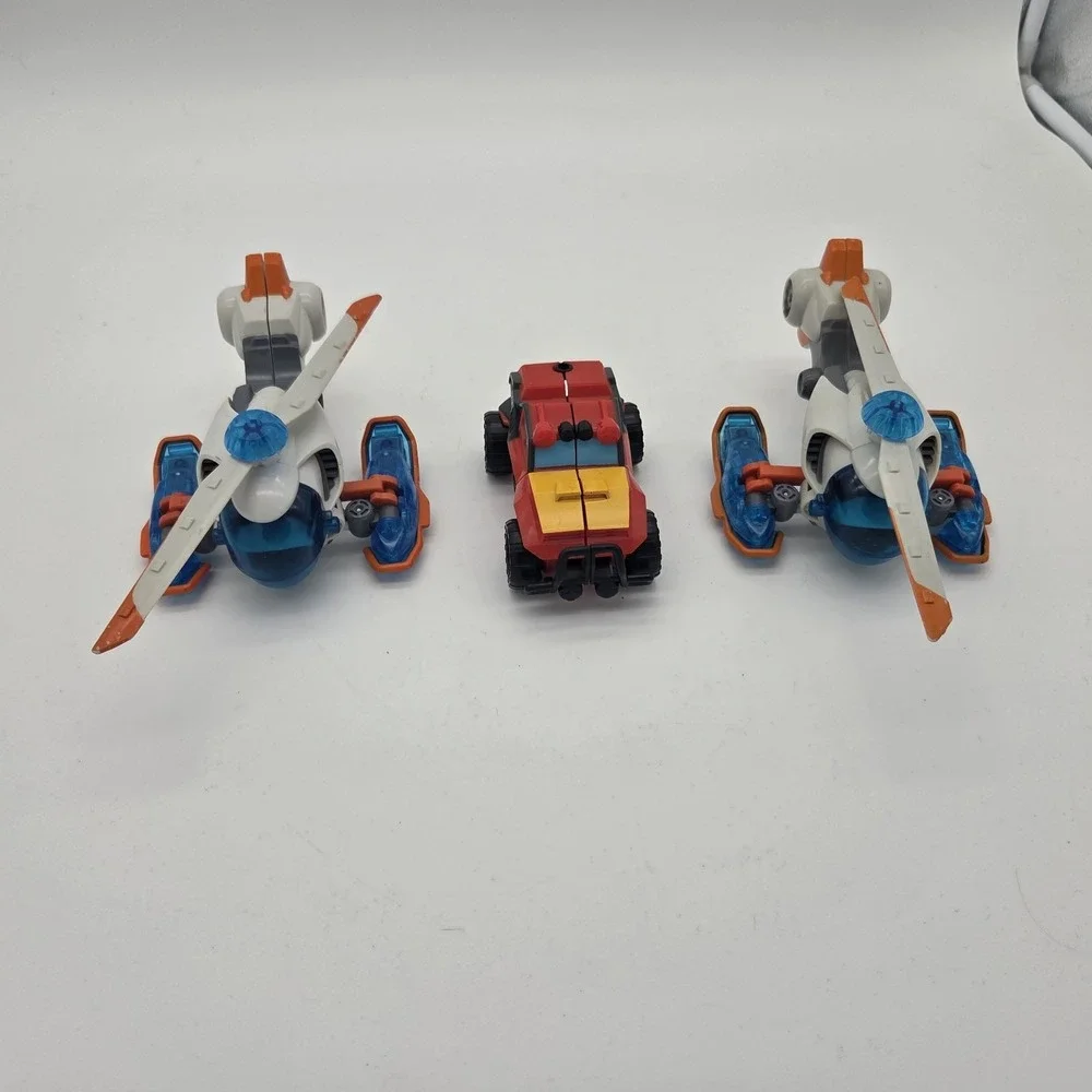 Transformers Rescue Bots Engergize Blades Copter x2 & Hot Shot action figure Lot
